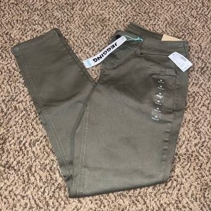 Olive Green Jeggings from Maurices